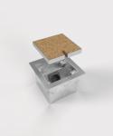BS Bodensteckdose 8501B 1x     8501B-1-0 