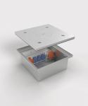 BS Bodentank 6523Q 3x Schuko,  6523Q-1-3 
