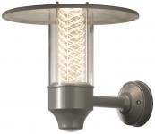 KONS Wandleuchte Alu silbergrau  406-310 