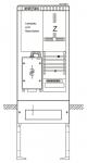ABN Zähleranschlusssäule 1ZP    SZ175MH1 