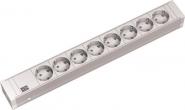 Bachmann 19" 1,5HE 8xSchuko weiß 333.001 
