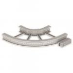  Flachbogen 90  halogenfrei grau 135x600 