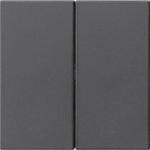 GIRA 5362005 S3000 Bedienaufsatz 2fach 