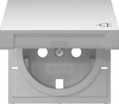 GIRA 492226 Abdeckung SCHUKO-Steckdose 