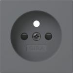 GIRA 494528 Abdeckung Steckdose Erdstift 