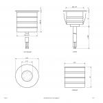 EVN LED-edelstahl-Einbauleuchte   441510 