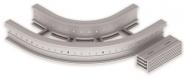 Unex Flachbogen 90  lichtgrau   67326-04 