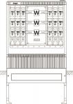 Hager Wandler-u.Messschrank    ZAW102WY8 