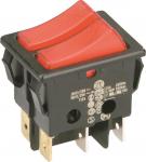 Bachmann Wippenschalter s/rot    924.120 