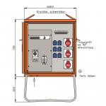 Walther Verteilerschrank 44kVA  WV0310R1 