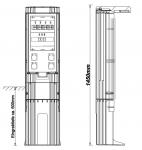 GSAB GSAB-Poller H1450mm  36P15Camp.4WSZ 