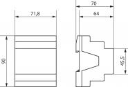 THEB KNX Jalousieaktor 4-    JME 4 T KNX 