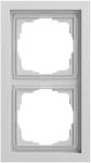 GIRA 021276 Abdeckrahmen 2f Gira F200 