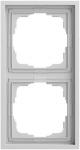 GIRA 021286 Abdeckrahmen 2f RUND Grau 