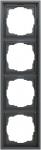 GIRA 021483 Abdeckrahmen 4f Gira F300 
