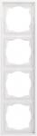 GIRA 021480 Abdeckrahmen 4f Gira F300 