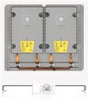 Clage      ISX Twin mit Unterputzschrank 