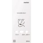 Merten Zentralplatte f.Rasier-    213625 