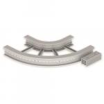  Flachbogen 90  halogenfrei grau 135x500 