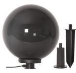 S&H LED-Dekokugel Ø40cm schwarz f. 88197 