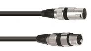 S&H XLR-Verlängerung schwarz       82932 