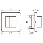 Jung Rufmodul             NRSLS0834RMSWM 