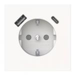 BJ SCHUKO -/USB-A+C    20 EUCB2USBAC-44M 