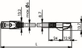 TEGA Patchkabel S/FTP        L00004A0104 