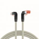 EFB Patchkabel 2xRJ45 90°   K4137GR.0,50 