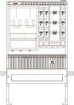 Hager Wandler-u.Messschrank    ZAW102DD8 