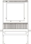Hager Wandler-u.Messschrank    ZAW102MY8 
