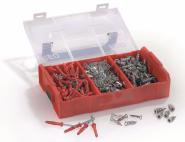 RED BOXX mini bestückt mit Schlagdübeln 