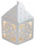 S&H LED-Deko Laterne Schneeflocke  59595 