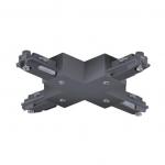 ZUM 3PH Kreuzverbinder schwarz  S2802180 
