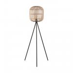 EGLO Stehleuchte BORDESLEY schwarz 43219 