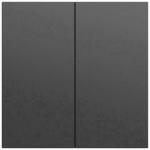 GIRA 329574 Wippe 2f System 70 Schwarz 