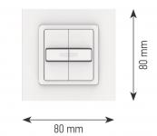 Somfy Smoove Duo IN Schalter     1800536 