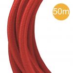 BAIL Textilkabel 3C 50M Rot       145036 
