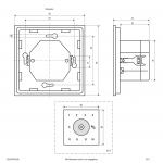 EVN DALIWandpanel RGB+W (weiß) DALWPRGBW 