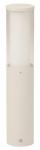 ALBE Sockelleuchte Alu weiß 1xTC- 680545 