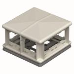OBO T8NL 00C 7035 Telitank 225x225x125 