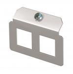 OBO MTM 2P Trägerplatte m.2xLochbild Typ 