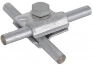 DEHN MV-Klemme Rd10mm St/tZn      391550 