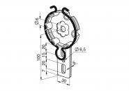 Somfy Flansch-Antriebslager      9763508 