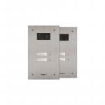 Comelit IX0102U Frontplatte Steel-Switch 