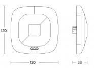 Steinel HF 360 KNX-Unterputz 360° 082277 