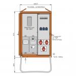 Walther Anschl.vert.schrank   WAV0100BR1 