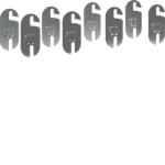 Hager 8xTrennwandaufnahme       FWKPZ001 
