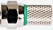 Fuba OVZ 030 F-Aufdrehstecker grün 
