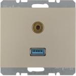 Berker USB/3,5mm Audio        3315397004 